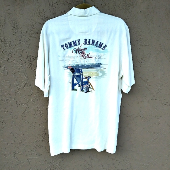 NWT TOMMY BAHAMA WELCOME TO THE SHOW - NY YANKEES - Picture 4 of 10